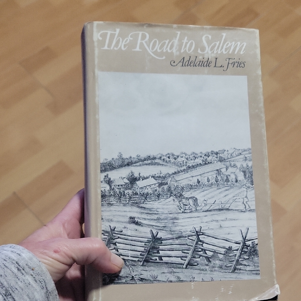 The Road to Salem Book~ Hard Cover & Dust Jacket